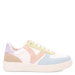 Victoria Sneakers & Athletic|Women's , Madrid Serraje Sneaker White Pastel Multi
