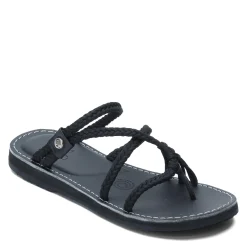 Vines Islandwear Sandals|Women's Vines, Midnight Slide Sandal Black