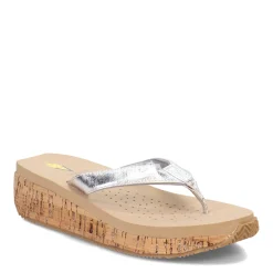 Volatile Sandals|Women's , Neville Sandal Silver