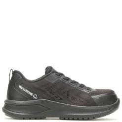 Wolverine Work & Safety|Women's , Bolt Knit Durashocks Work Shoe Black