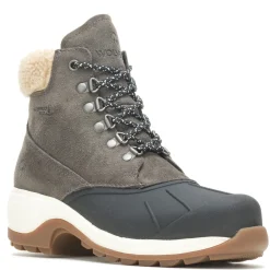 Wolverine Boots|Women's , Frost Insulated Boot Gray Suede