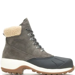 Wolverine Work & Safety|Women's , Frost Insulated Boot Gray Suede