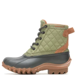 Wolverine Boots|Women's , Torrent Quilted Duck Boot Green