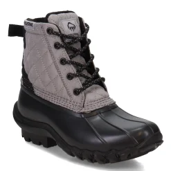 Wolverine Boots|Women's , Torrent Quilted Duck Boot Gray