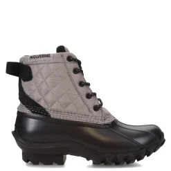 Wolverine Boots|Women's , Torrent Quilted Duck Boot Gray