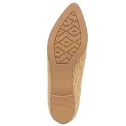 Zodiac Loafers|Women's , Hill Loafer Natural Beige Raffia