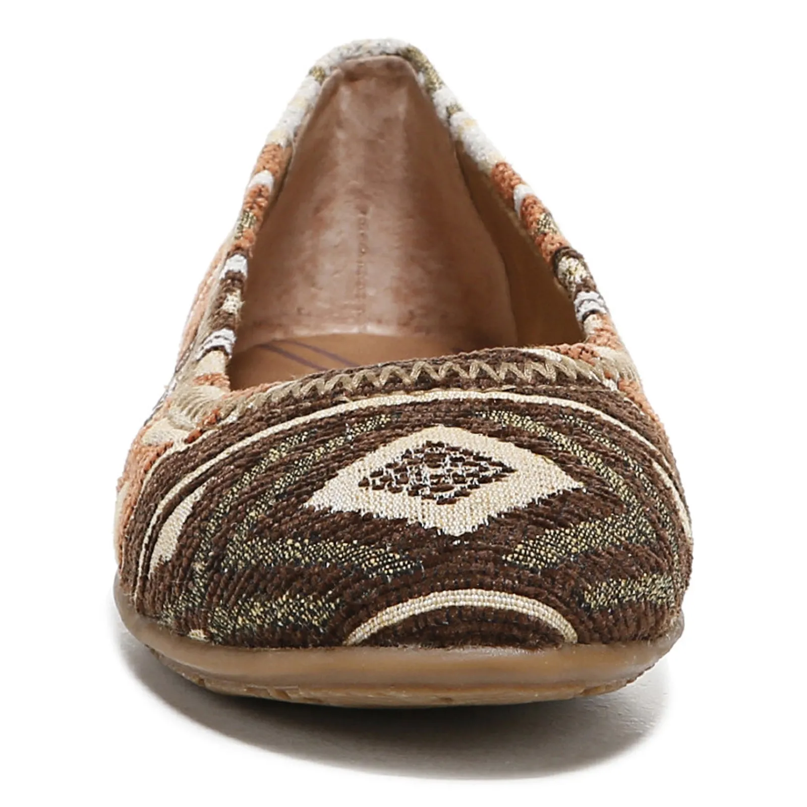Zodiac Slip-On Shoes|Women's , Sonia Flat Orange Fabric