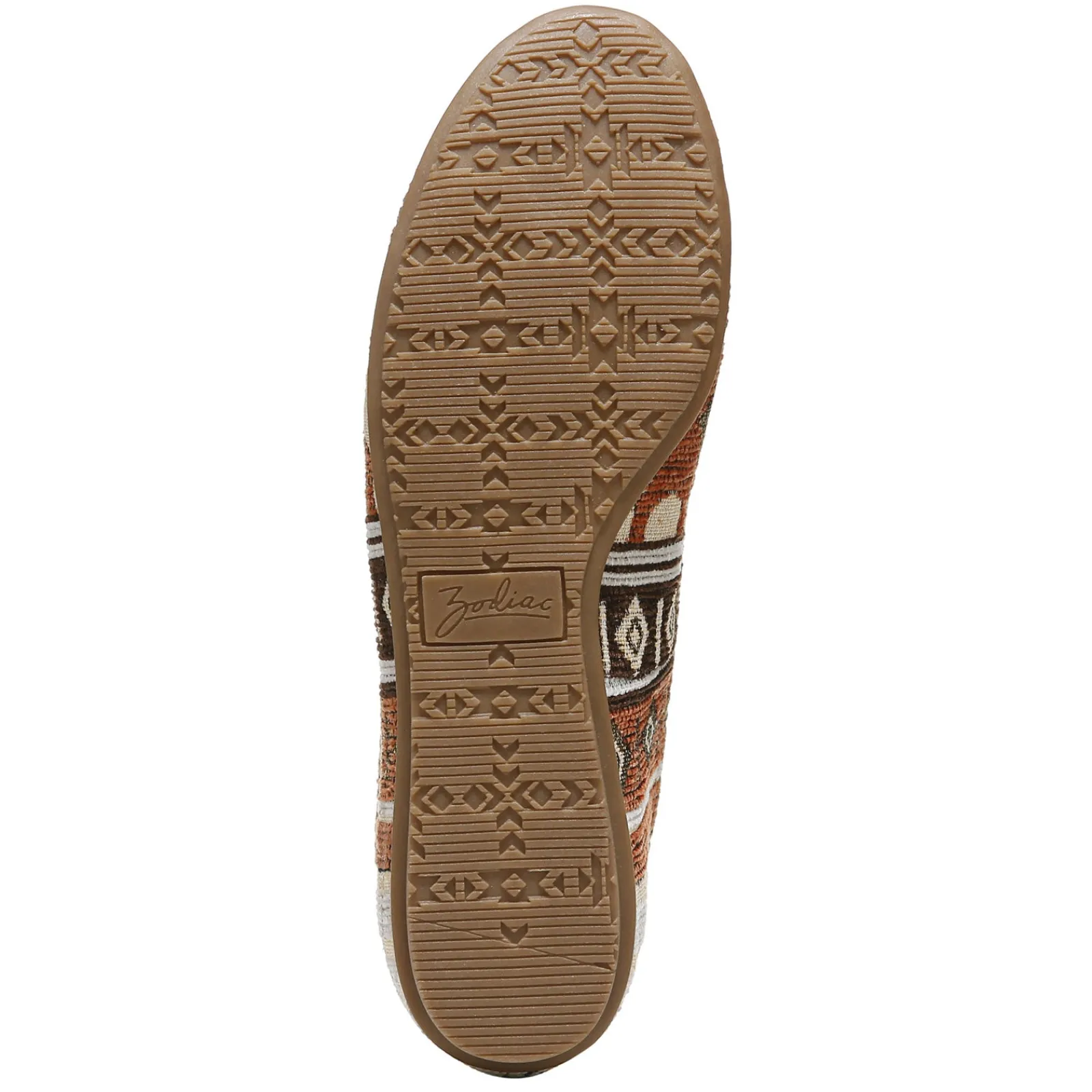 Zodiac Slip-On Shoes|Women's , Sonia Flat Orange Fabric